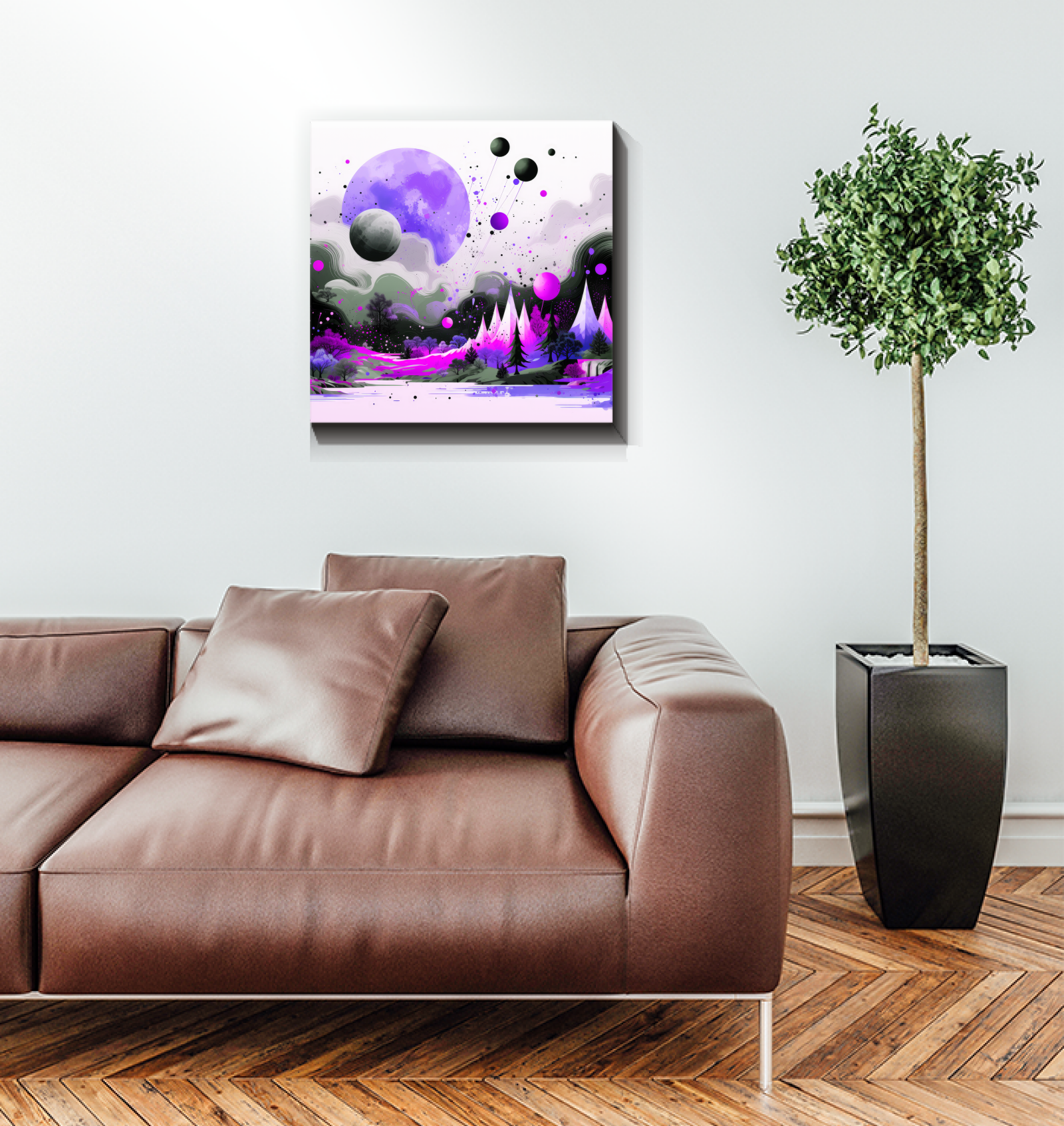 Captivating Caverns Cave Landscape Canvas