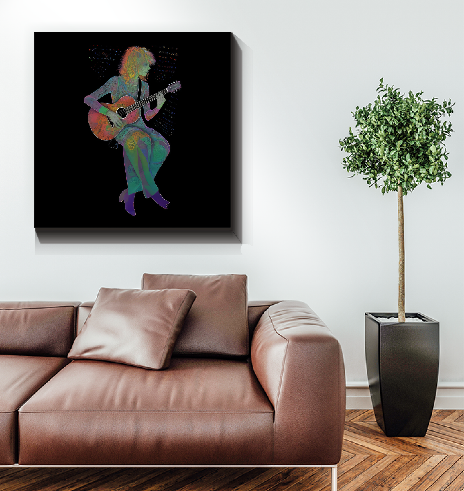Decorative Blossom Buddies Canvas Piece