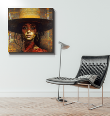 Urban Chic Wrapped Canvas