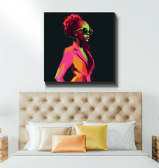 Vogue Vibes Runway Canvas Print - Beyond T-shirts