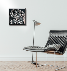 Tropical Salsa Wrapped Canvas