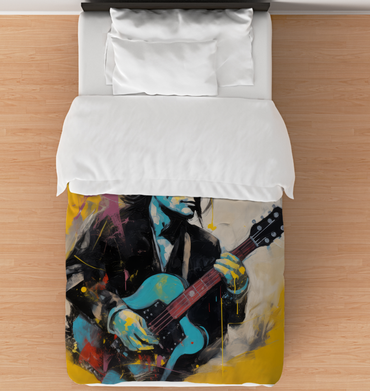 Linear Abstraction Duvet Cover - Bedroom Decor.