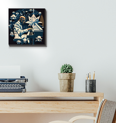 Treble Tapestry Wrapped Canvas