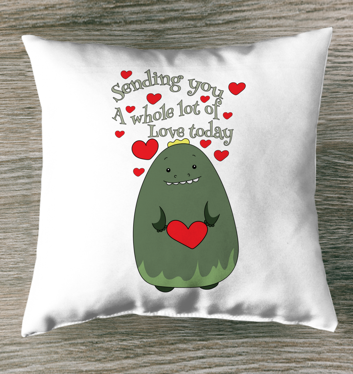 Sending You Love Today Indoor Pillow