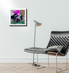 Chic Minimalist Art Wrapped Canvas