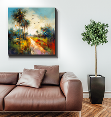 Twilight on the Lake Wrapped Canvas