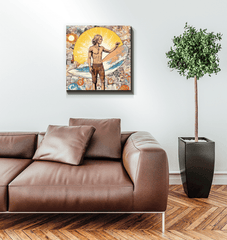 Surfing Dreams Canvas Art Print - Beyond T-shirts