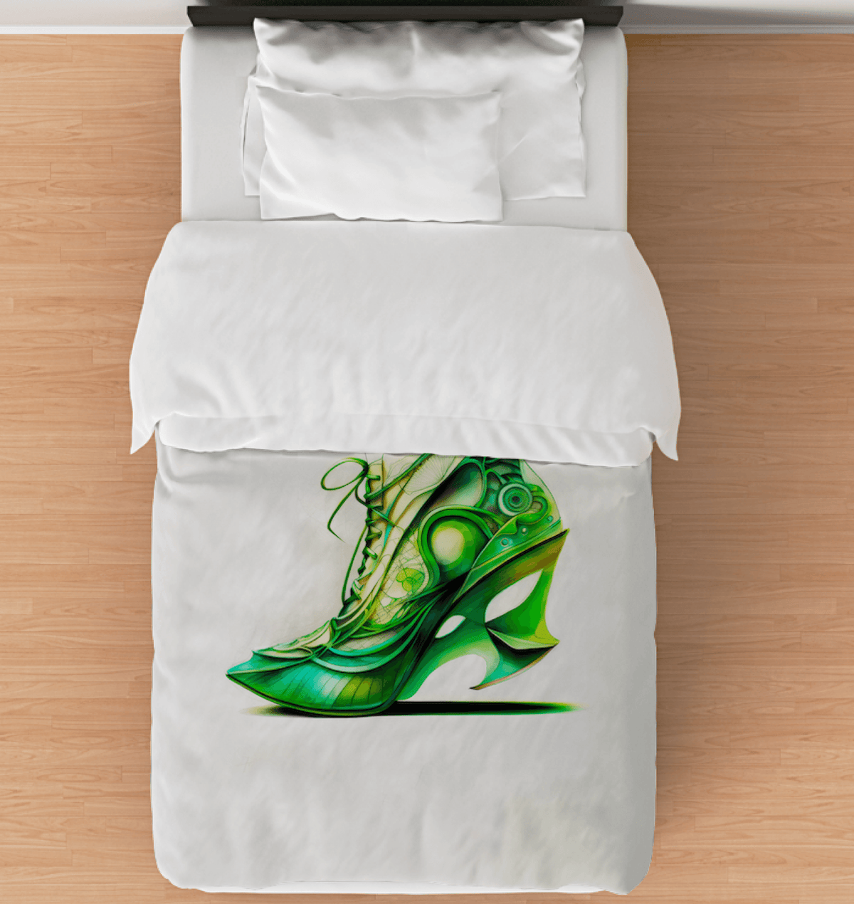 Space-Age Footwear Comforter Retreat - Beyond T-shirts