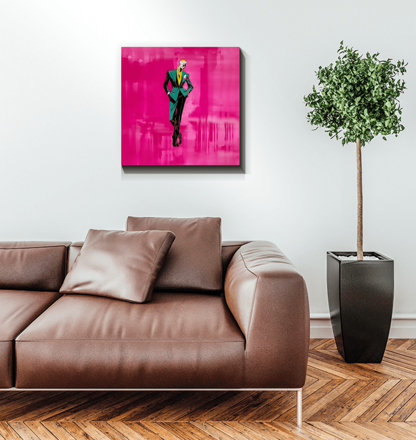 Bohemian Fashion Vibes Canvas - Beyond T-shirts