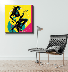 Runway Fusion Charm Wrapped Canvas - Beyond T-shirts