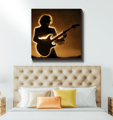 Vinyl Revival - Retro Music Canvas Print - Beyond T-shirts