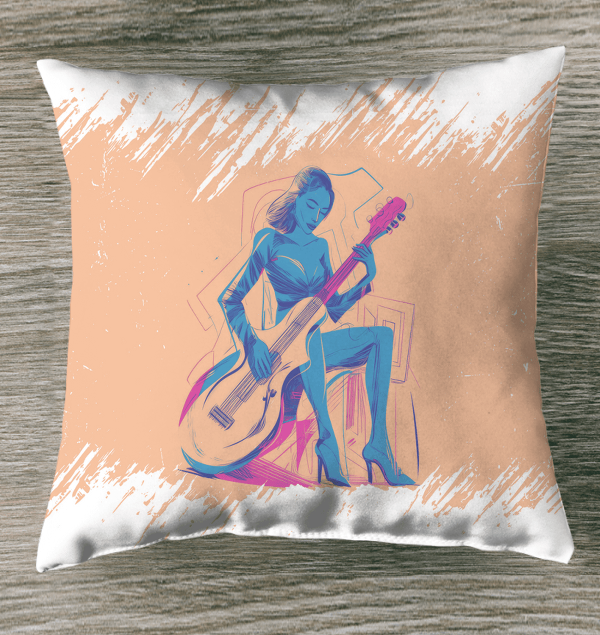 Rockstar Reverie Accent Pillow - Beyond T-shirts