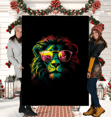 Lion King's Pride Sherpa Blanket - Beyond T-shirts