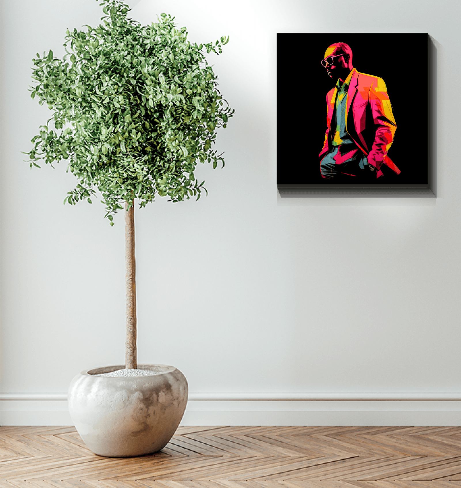 Vogue Vibes Runway Canvas Print - Beyond T-shirts