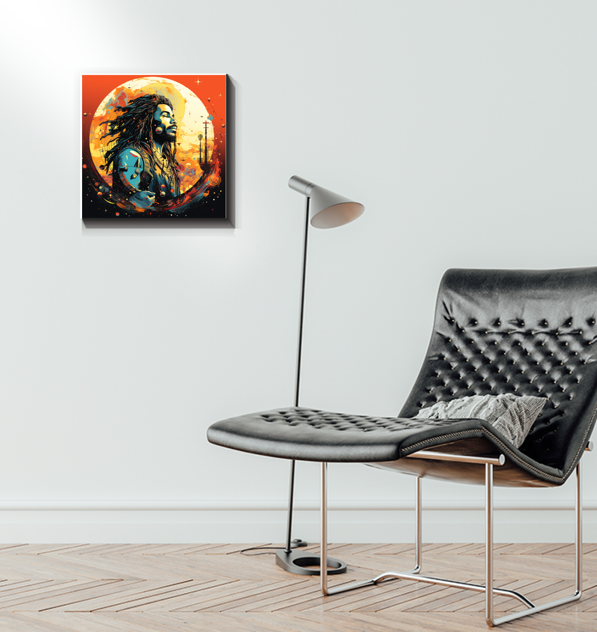 Saxophone Serenity Jazz Music Wall Art