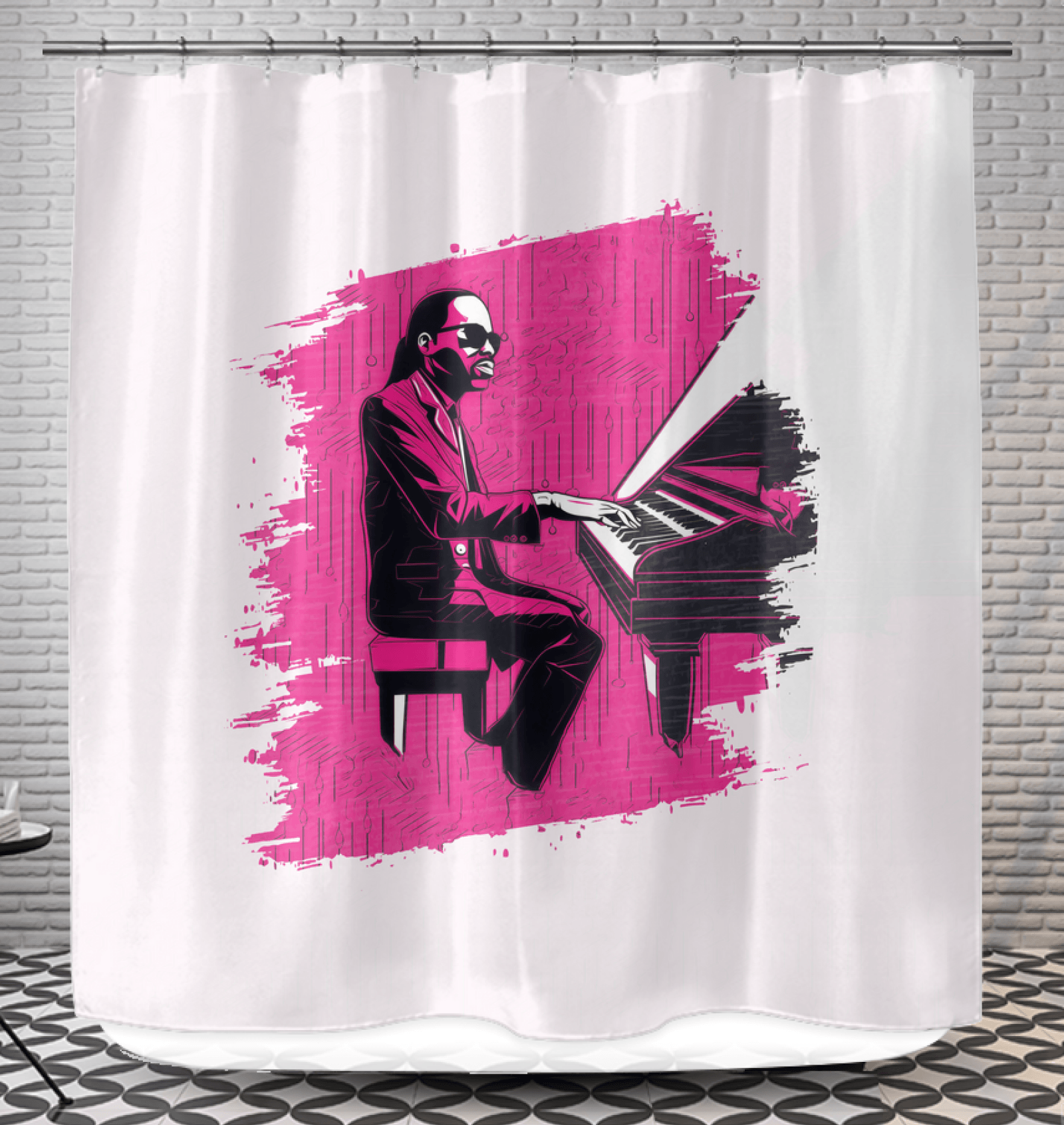 Pop Art Passion Shower Decor - Beyond T-shirts
