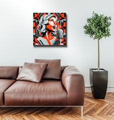 Baroque Brilliance Wrapped Canvas