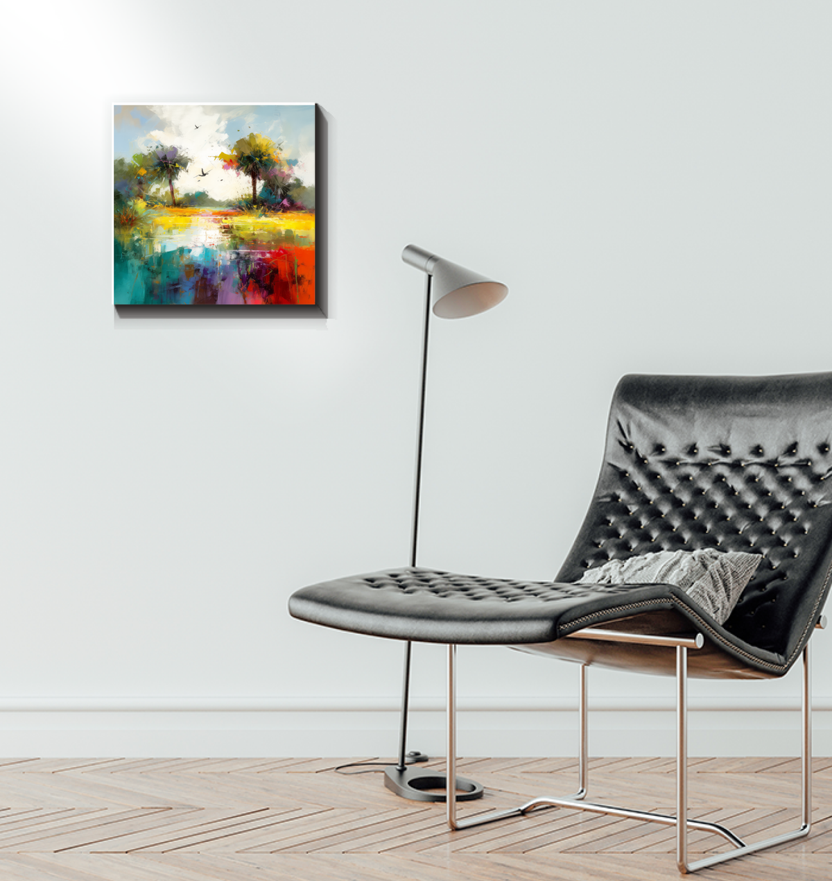 Canyon Adventure Landscape Canvas Print