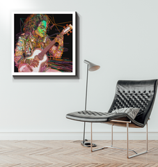 Cosmos Concerto canvas perfect for an astronomy enthusiast's room