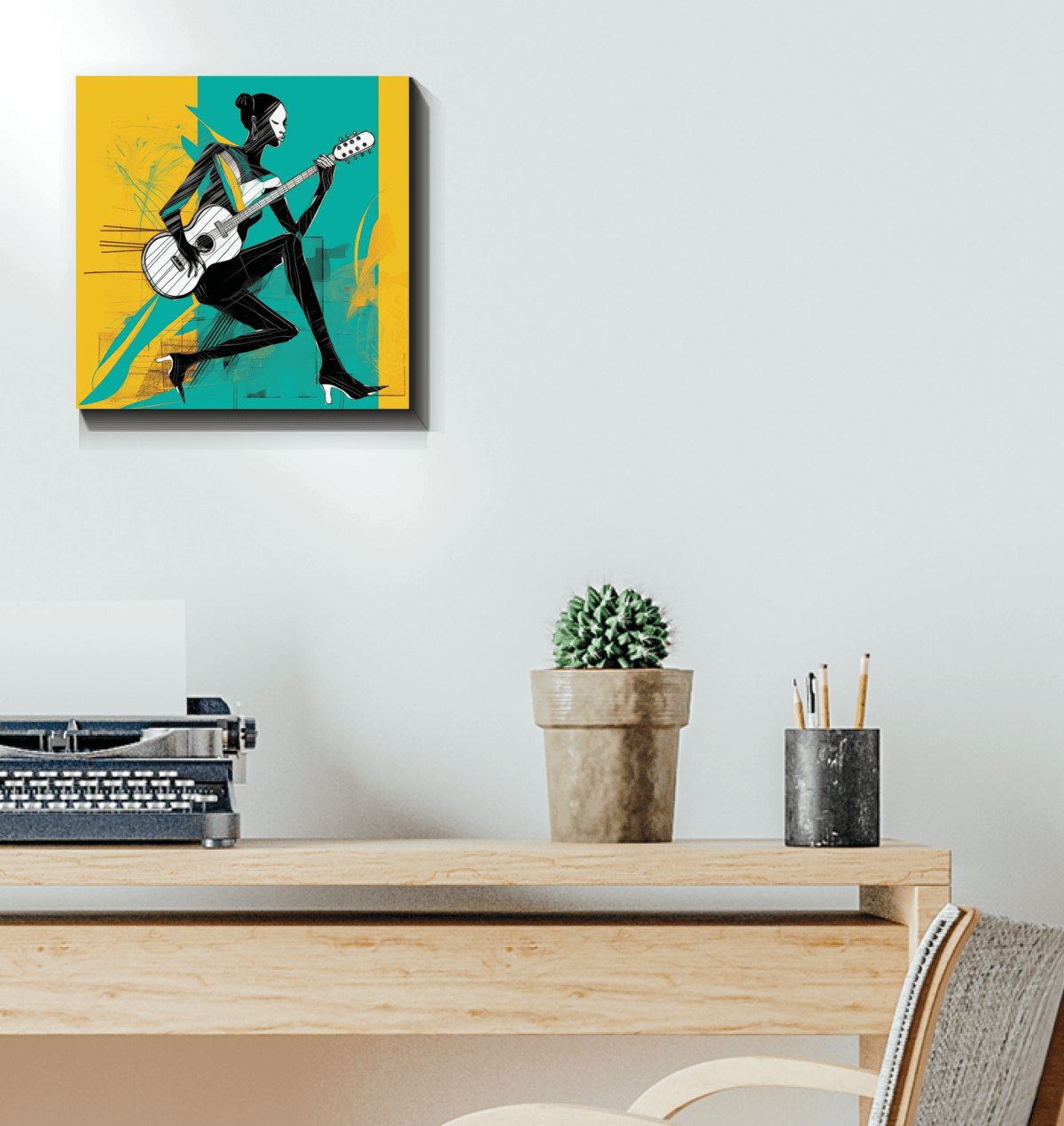 Fashionable Serenade Canvas Print - Beyond T-shirts