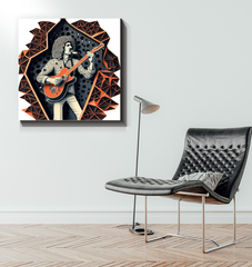 Symphony in Sunset Wrapped Canvas