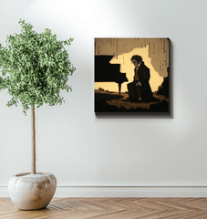 Music in the Cityscape Canvas - Beyond T-shirts
