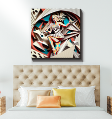 Harmonica Harmony Wrapped Canvas