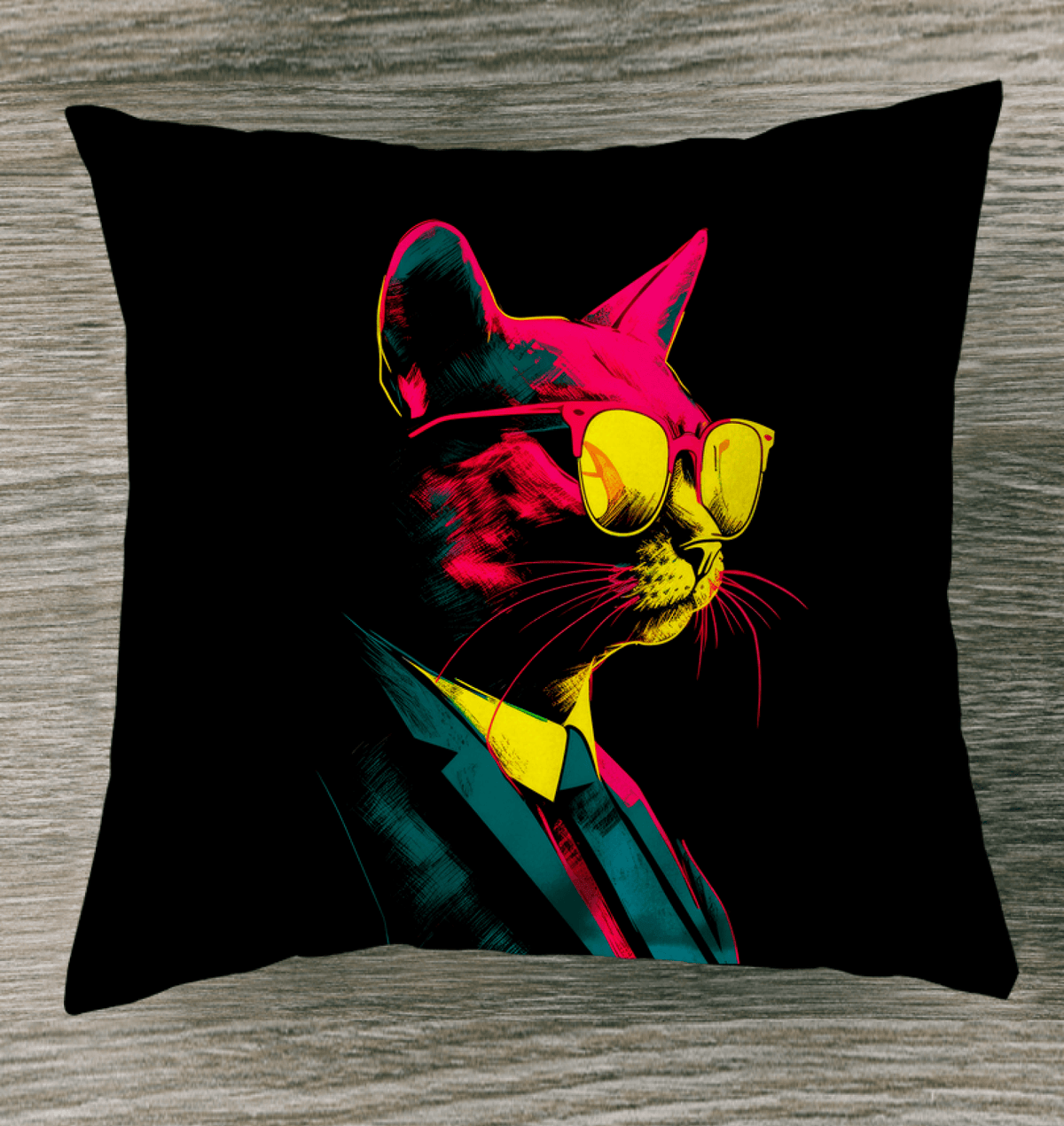 Cats' Whimsy Indoor Pillow - Beyond T-shirts