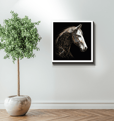 Graceful Horse Water Reflection - Beyond T-shirts