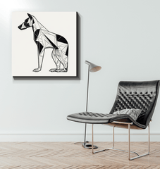 Elegant Basenji Jungle Echo - Beyond T-shirts