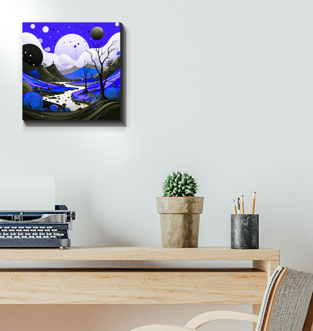 Vibrant Vineyard Wine Country Canvas