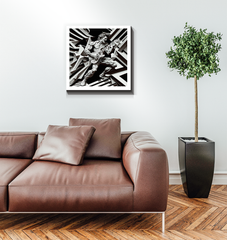Blues Guitar Solos Wrapped Canvas