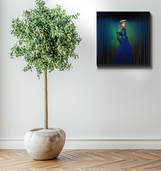 Cosmic-themed wall art - Celestial Symphony design