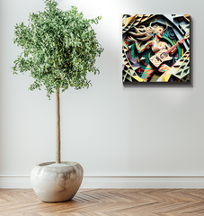 Melody Montage Wrapped Canvas