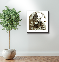 Rhythmic Resonance Wrapped Canvas