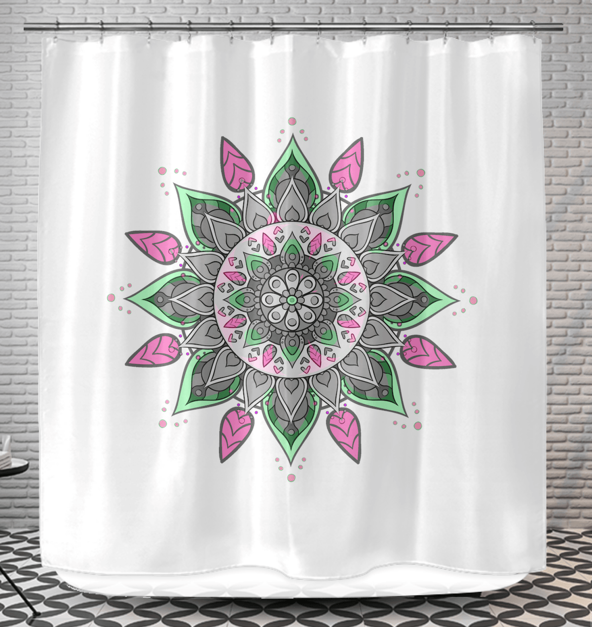 Mandala Tranquility Linen Drapes - Beyond T-shirts