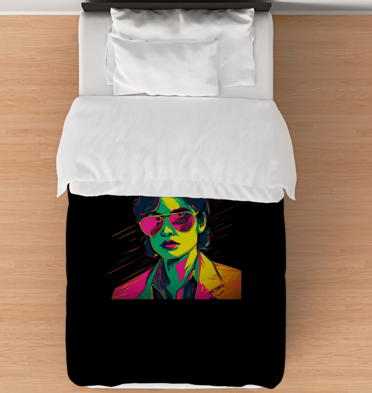 Contemporary Artistry Dreams Fashion Art Duvet Cover - Beyond T-shirts