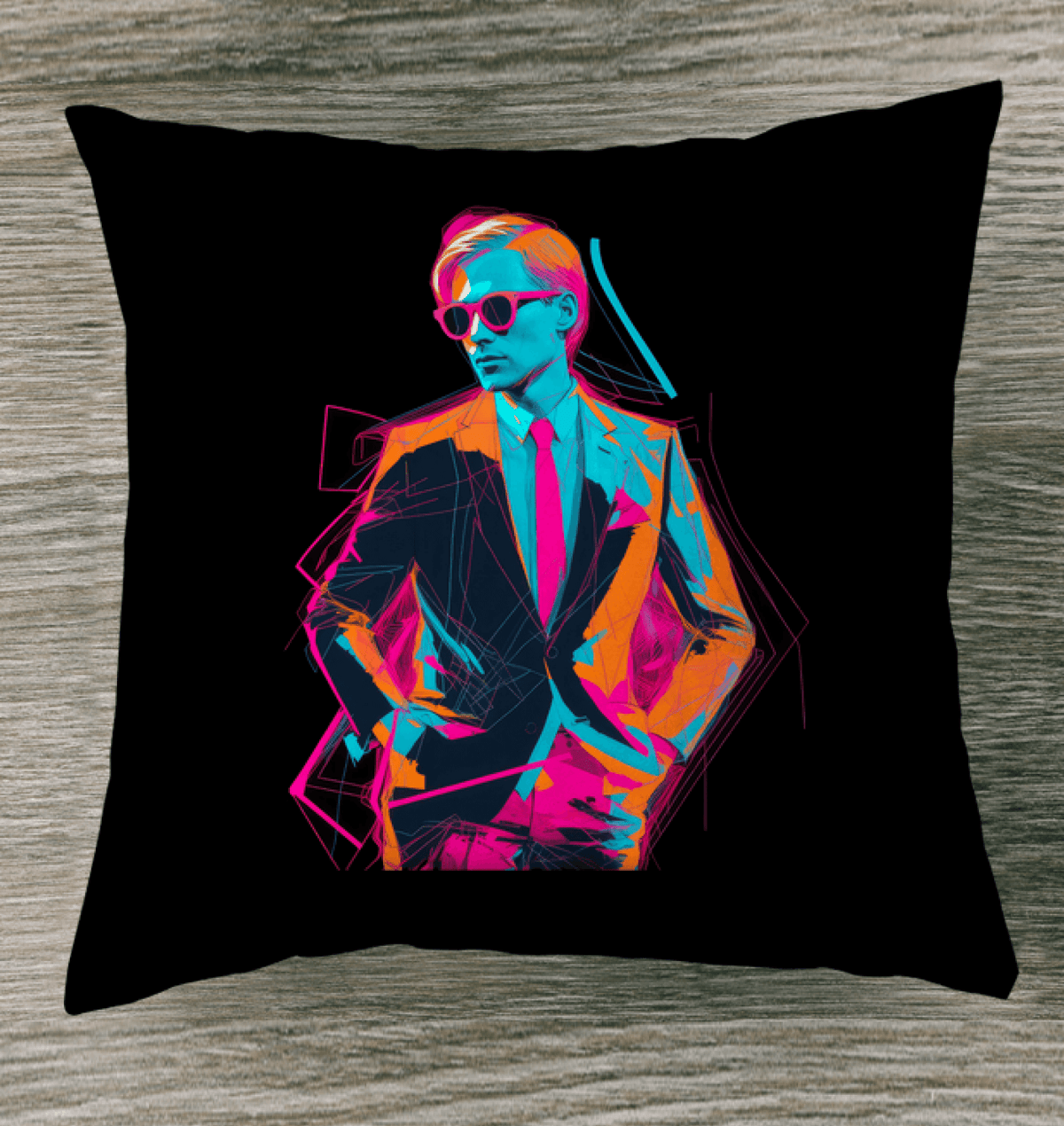 Abstract Artistry Accent Pillow - Beyond T-shirts