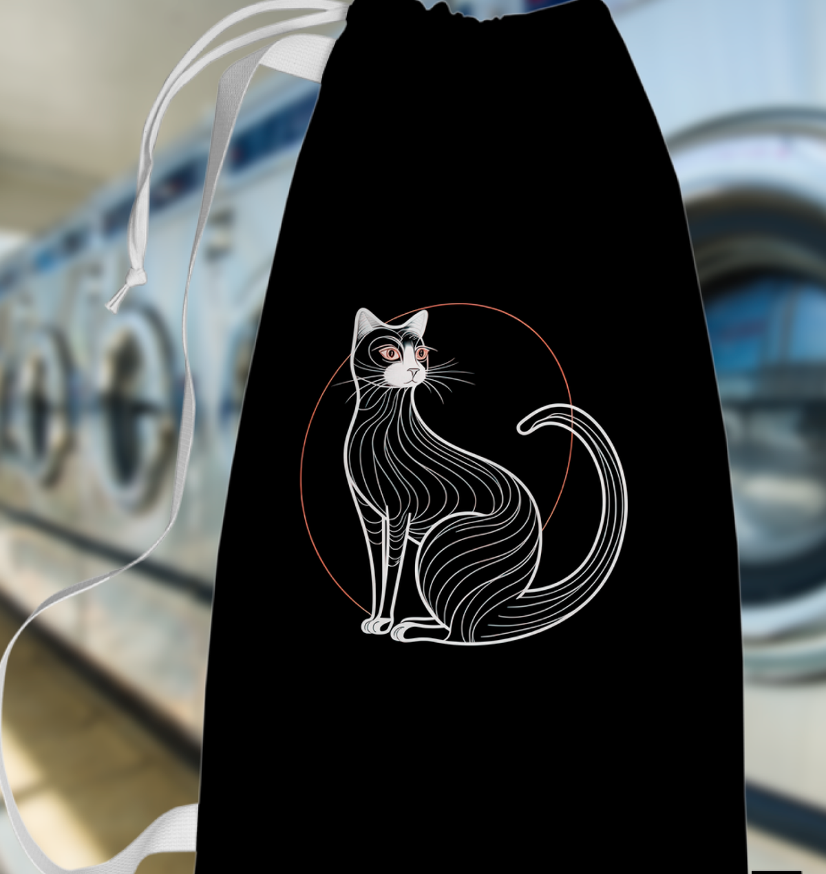Feline Frolic Laundry Bag