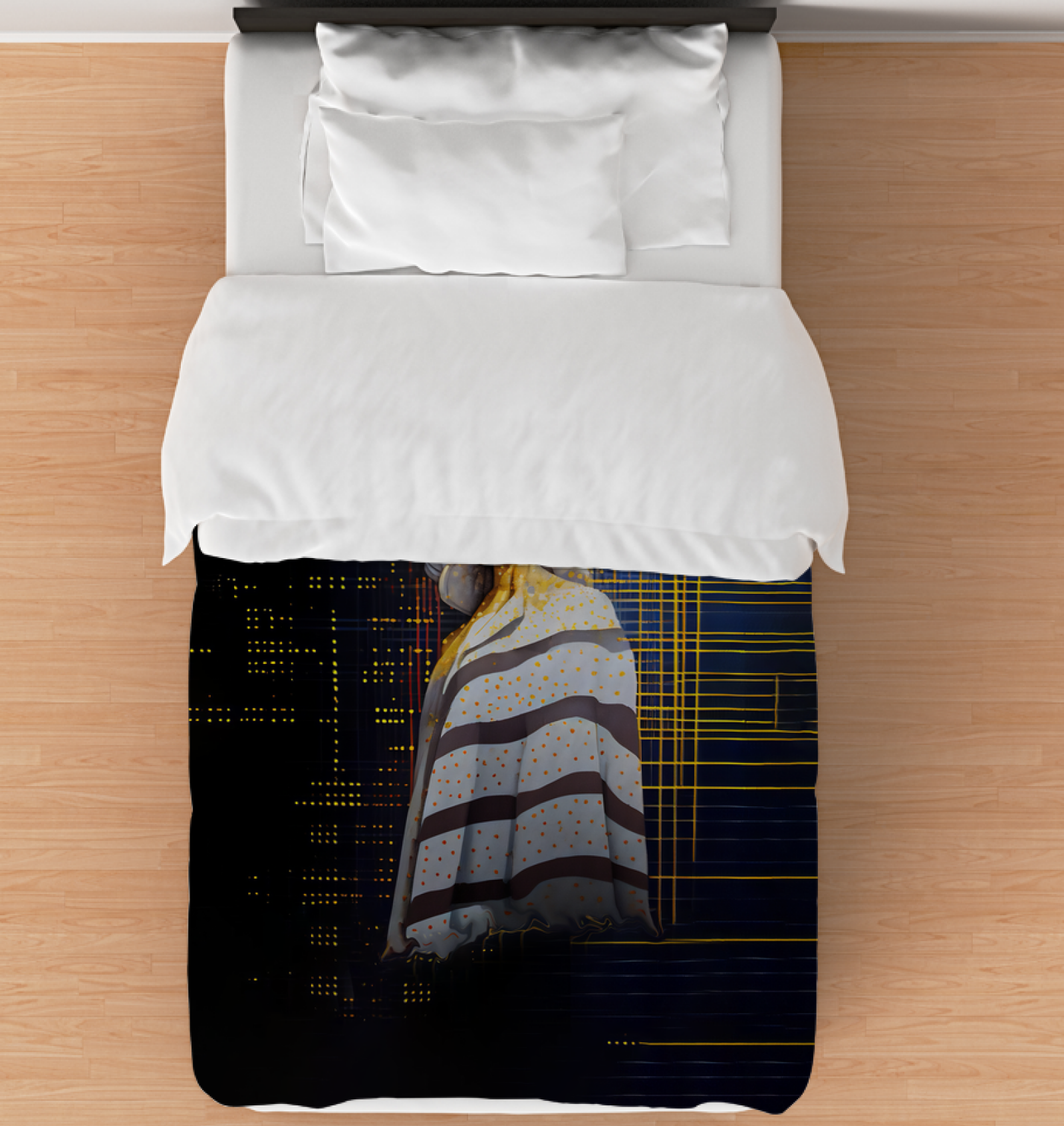 Urban Allure Beyond Style duvet cover with sleek design.