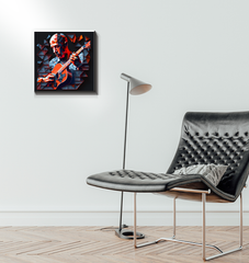 Reggaeton Heat Wrapped Canvas
