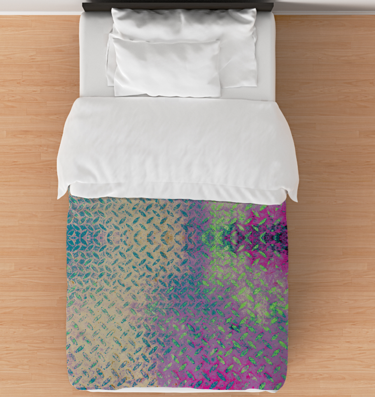 Silk Serenity Texture Duvet Cover