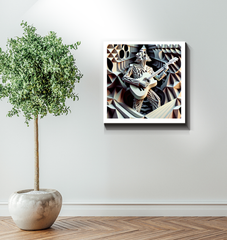 Symphony of Colors Wrapped Canvas