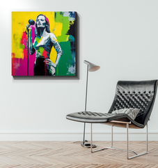 Whispers of Nature Minimalist Abstract Wrapped Canvas