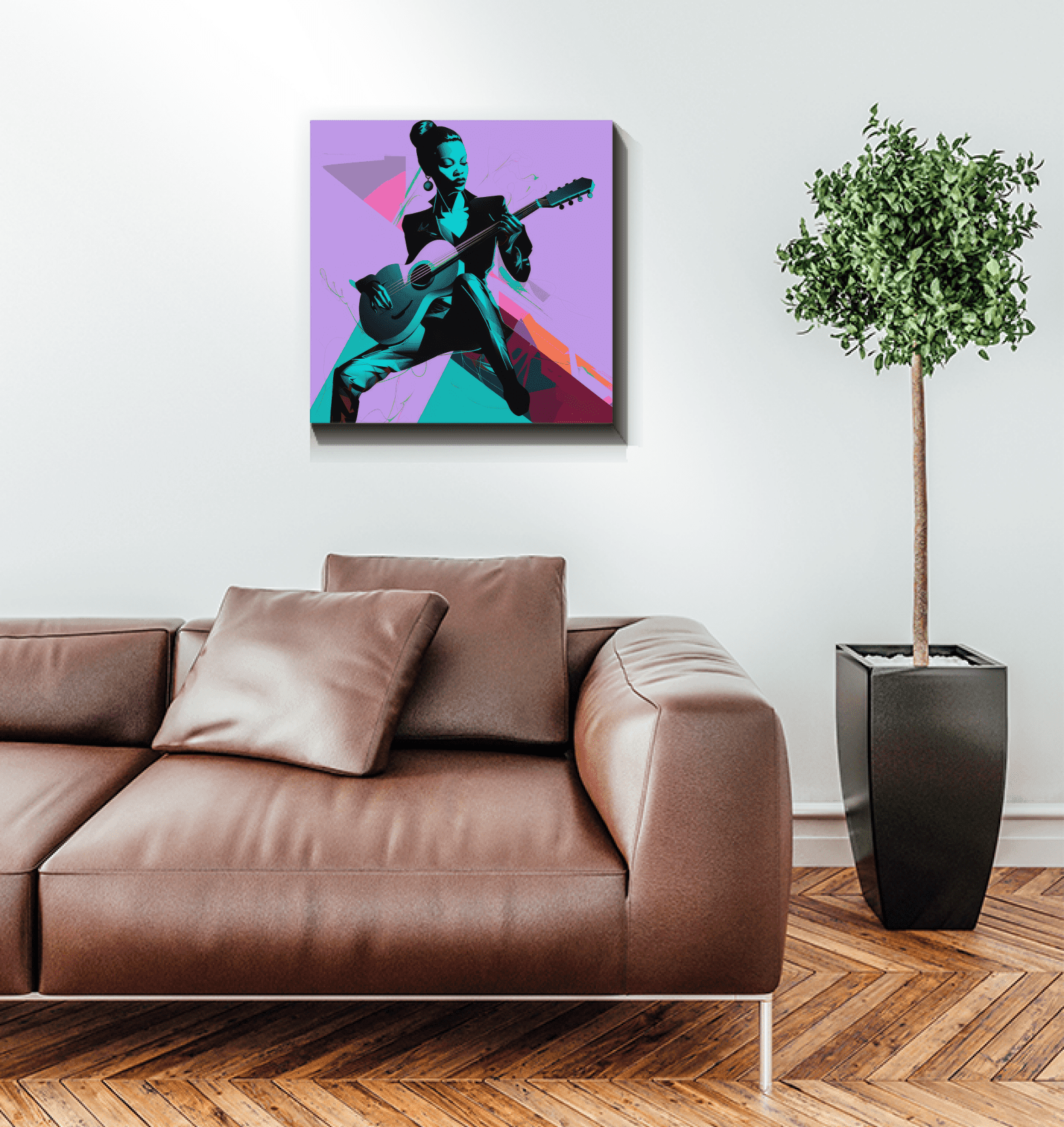Fashion Fusion Elegance Wrapped Canvas - Beyond T-shirts