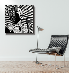 Rock Rhapsody Wrapped Canvas