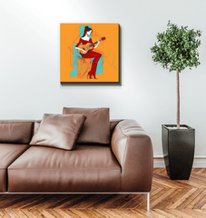 Elegant Couture Escape Wrapped Canvas - Beyond T-shirts