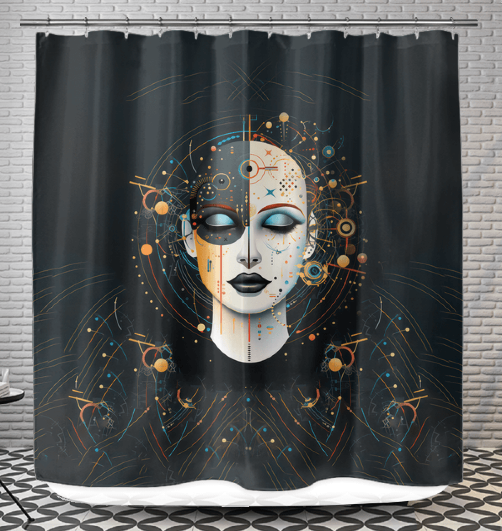 Vibrant Voyage Curtain - Beyond T-shirts