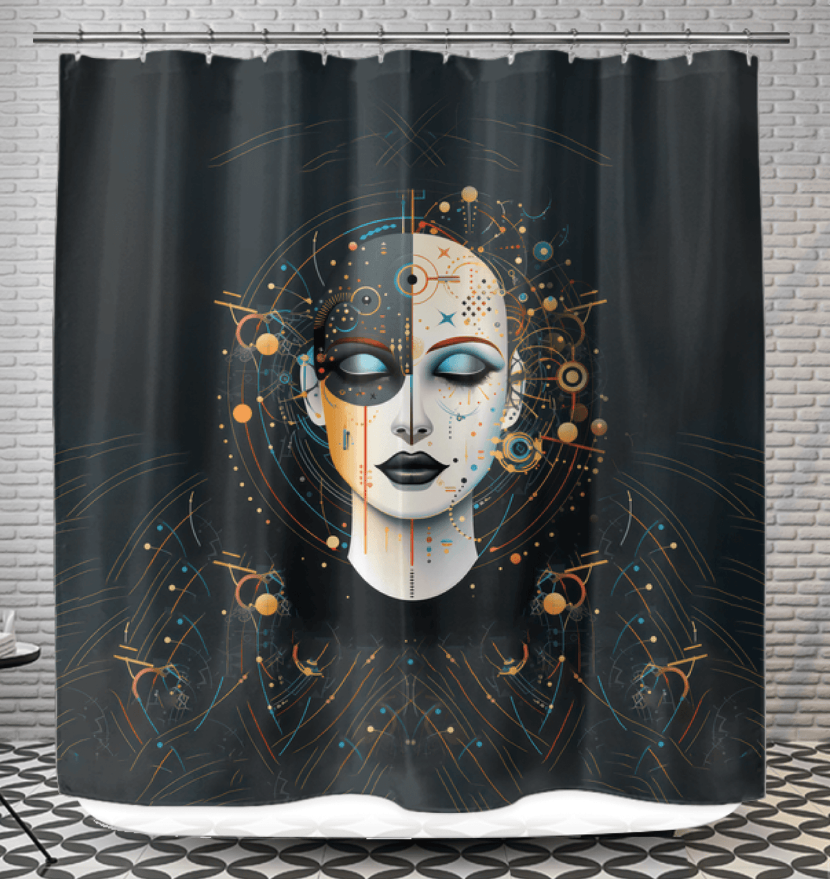 Vibrant Voyage Curtain - Beyond T-shirts