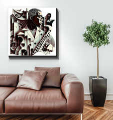 Note Nirvana Wrapped Canvas